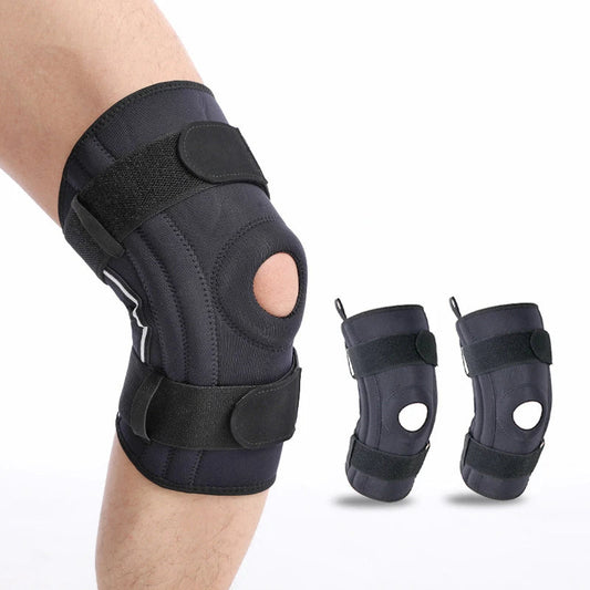 1pc Gym Knee Pad Support Brace Sleeve Relieve Patella Knee Arthritis Meniscus Tear Knee Strap Stabilizer Protector Kneepad Guard