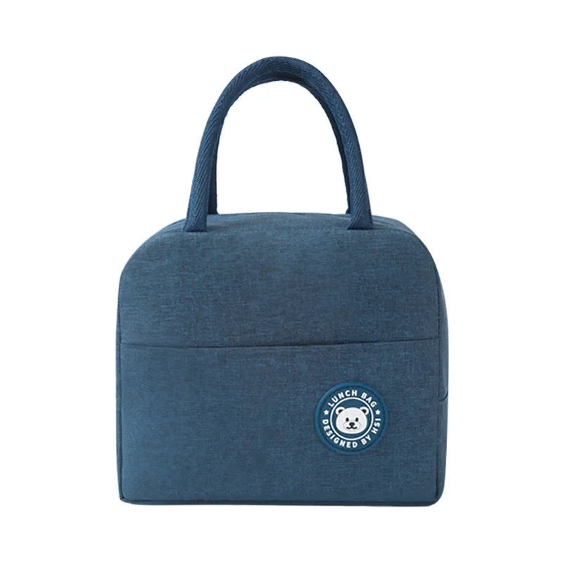 Thickened Aluminum Foil Lunch Box Outdoor Thermal Bag Large Capacity Lunch Bag for Office Workers And Students