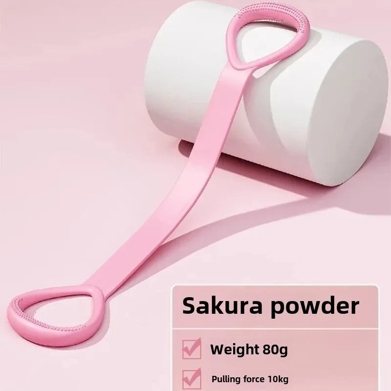High Elasticity Yoga Back Opener Training Tool Eight-Shape Resistance Band Shoulder Stretcher Chest Expander Eight-Shape Puller