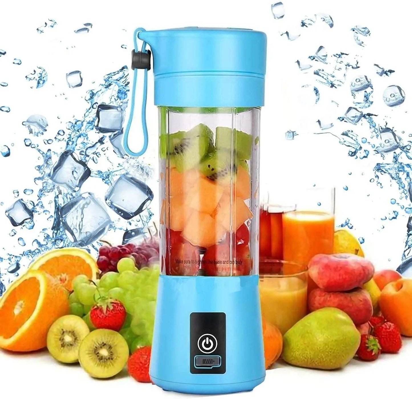 Rechargeable Portable Smoothies Blender - Mini Personal Juicer for Shakes and Smoothies, USB Charging, Cordless Travel Blender B