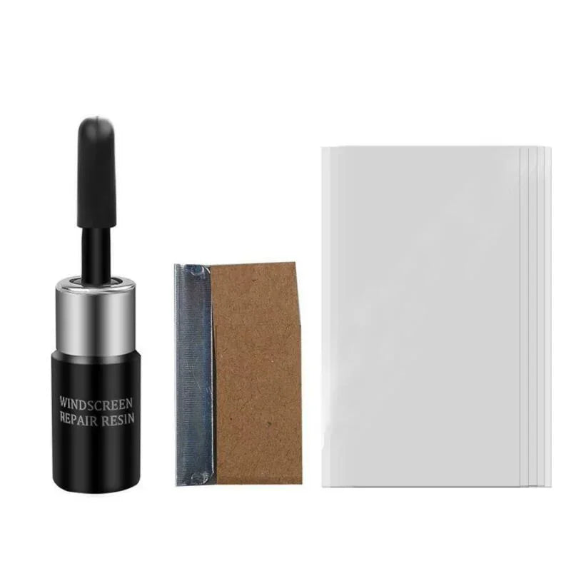 Glass Crack Nano Repair Fluid For Car Windshield Smooth Application Compact Design Perfect Choice For Vehicle Care - 3ML