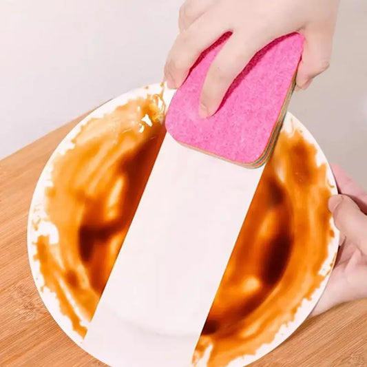 Multi-Purpose Microfiber Rainbow Sponge – 12 Layer Durable Cleaning Sponge for Kitchen & Household Use