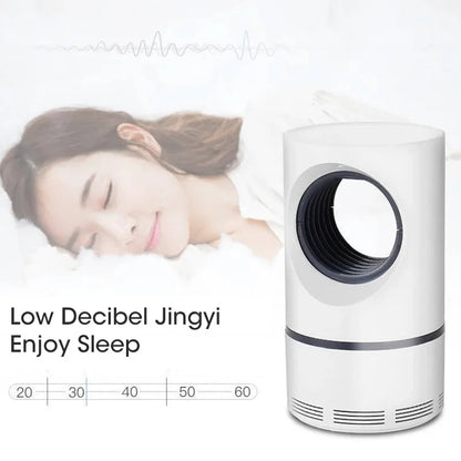 Mosquito Killer Lamp Electric Shocker Round – Powerful 360° UV Light Insect Trap for Home, Room & Outdoor Use | Safe, Silent & Eco-Friendly Bug Zapper