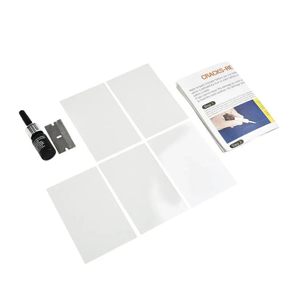 Glass Crack Nano Repair Fluid For Car Windshield Smooth Application Compact Design Perfect Choice For Vehicle Care - 3ML