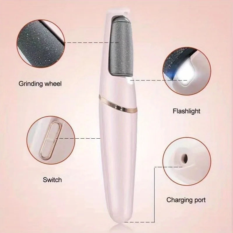 Rechargeable Electric Pedi Foot Filer Effective Callus Remover Soft Smooth Feet Durable Quality Easy Use