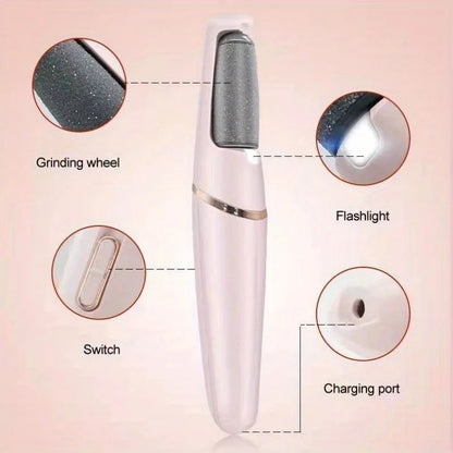 Rechargeable Electric Pedi Foot Filer Effective Callus Remover Soft Smooth Feet Durable Quality Easy Use