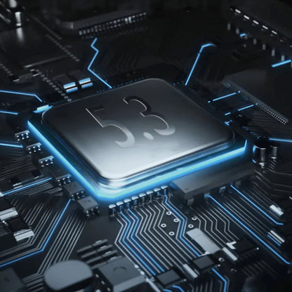 A9 Pro Earbuds With Anc Technology Sleek Matte Black Design Led Indicator Built In Screen And Clear Sound Quality - Black