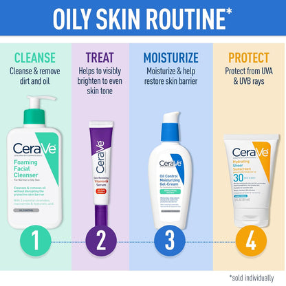 CeraVe Foaming Facial Cleanser features ceramides, hyaluronic acid, and niacinamide, and is formulated to help to maintain your skin’s protective barrier, lock in moisture, and calm your skin.