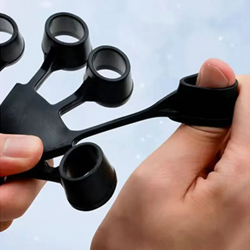 Silicone Gripster Grip Strengthener Finger Stretcher Hand Grip Trainer Gym Fitness Training And Exercise