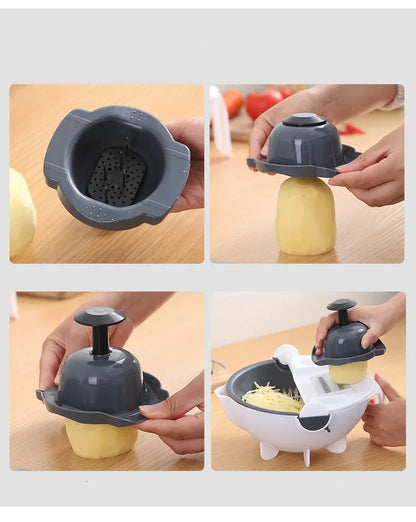Chopper Multi-function 9 in 1 Slicer Vegetable Potato Carrot Onion Grater With Strainer Vegetable Cutter Kitchen OK 1088