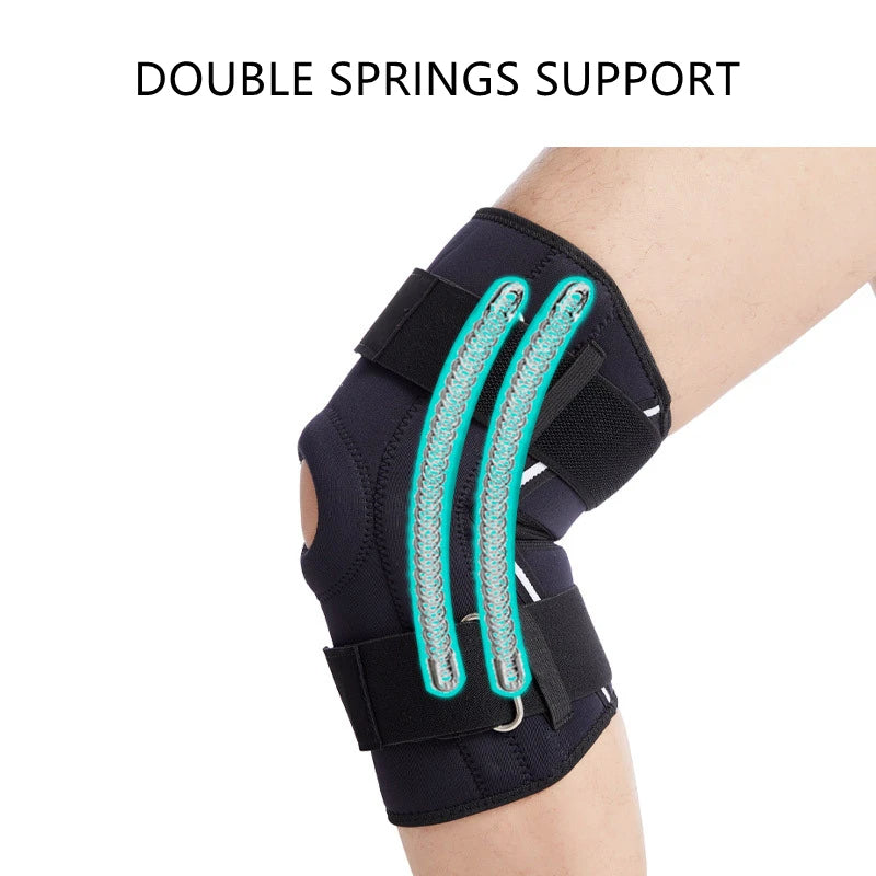 1pc Gym Knee Pad Support Brace Sleeve Relieve Patella Knee Arthritis Meniscus Tear Knee Strap Stabilizer Protector Kneepad Guard