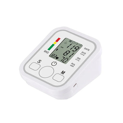 Different language Voice Digital Upper Arm Tonometer Medical Blood Pressure Monitor Tensiometers Meter Cuff