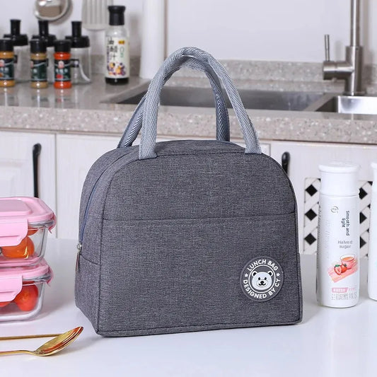 Thickened Aluminum Foil Lunch Box Outdoor Thermal Bag Large Capacity Lunch Bag for Office Workers And Students