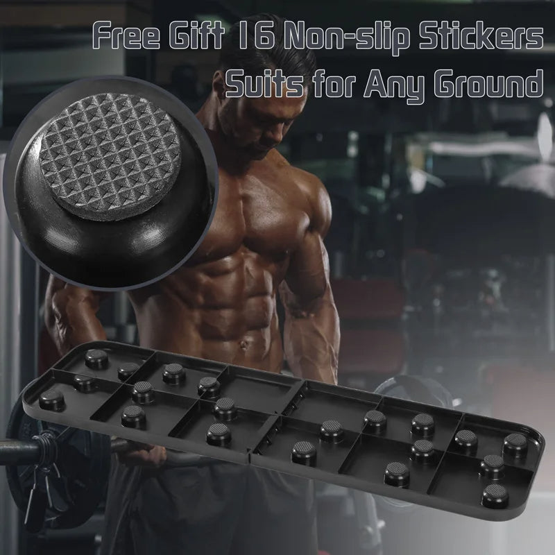 9 IN 1 Push Up Rack Board System Comprehensive Fitness Exercise Workout Pushup Stands