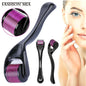 540 Needles For Facial Body Hair Growth Derma Roller for Skin Beard 0.2mm 0.25mm 0.3mm Needle Micro Face Roll Tool