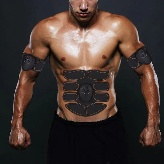 Fitness Electric Muscle Stimulator Abdominal Exercise Machine Slimming Belt Sticker Relaxation Treatments Beauty Health Tools