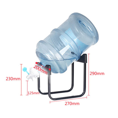 2 Pcs Set (Water Bottle Stand+ Tap) (Without Bottle)
