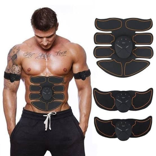 Fitness Electric Muscle Stimulator Abdominal Exercise Machine Slimming Belt Sticker Relaxation Treatments Beauty Health Tools
