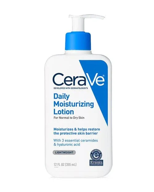 Cerave Daily Moisturizing Lotion 237ml For All Skin Types With Long-Lasting Moisture And Lightweight Formula